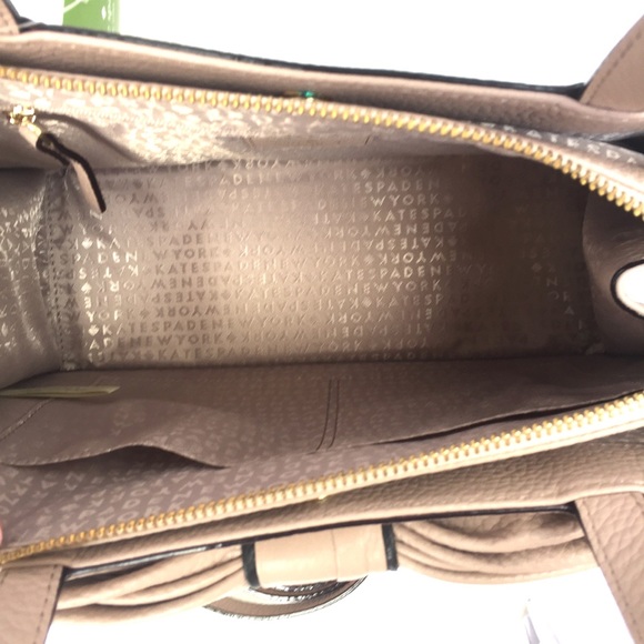 🆕 KATE SPADE 🎀 Bow Lise Rosewood 👜Almond Purse - Picture 6 of 7